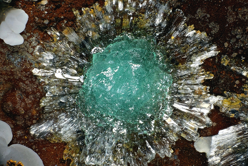 Adamite Smithsonite & Gypsum