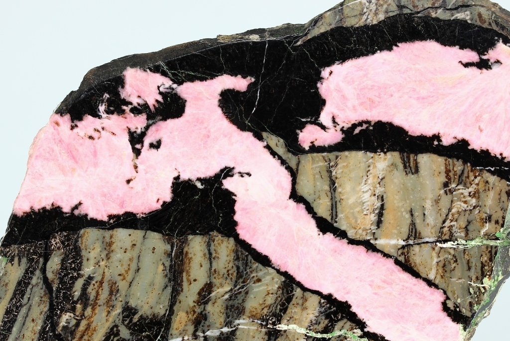 Rhodonite & Parsettensite