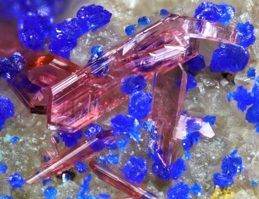 Erythrite Azurite & Glaukosphaerite