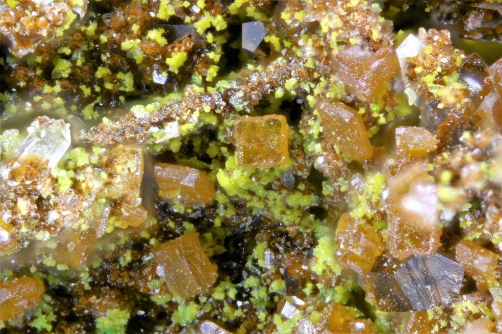 Khorixasite & Clinobisvanite