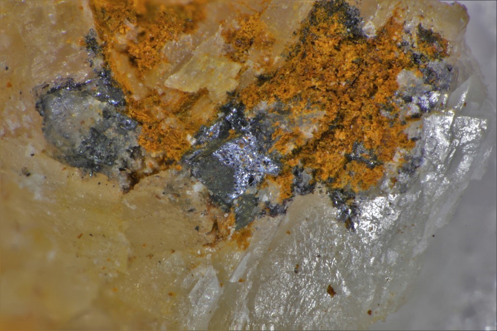 Bornhardtite & Trogtalite In Clausthalite