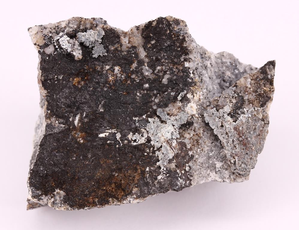 Native Lead Hydrocerussite & Pyrochroite