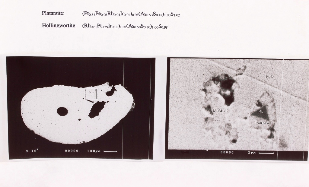 Platarsite & Hollingworthite