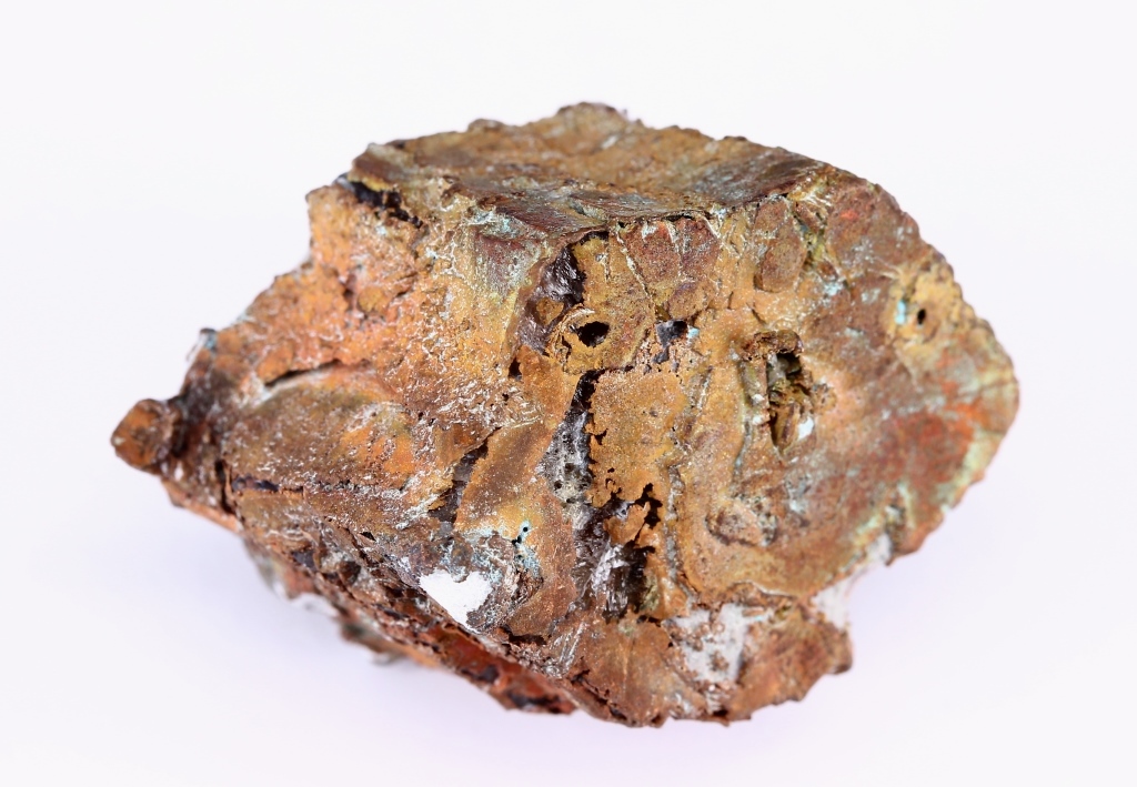 Native Copper Psm Aragonite