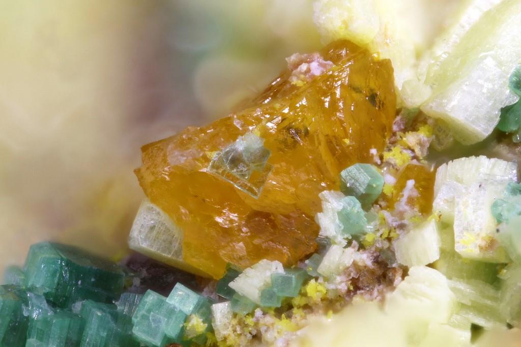 Asselbornite Uranosphaerite Trögerite Metazeunerite Uranophane & Phosphuranylite