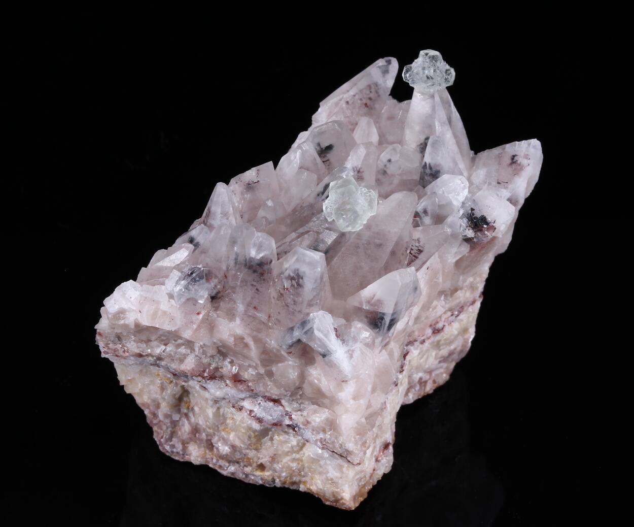 Fluorite On Calcite
