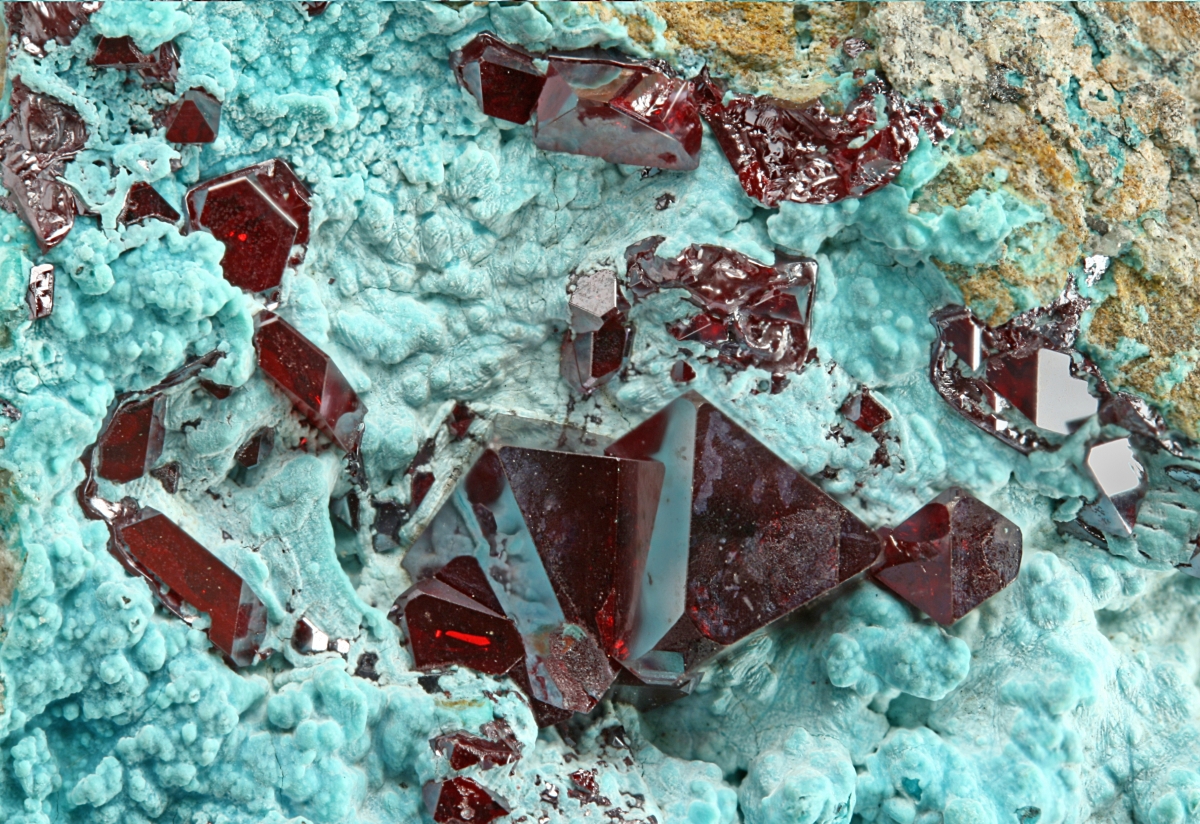 Cuprite & Plancheite