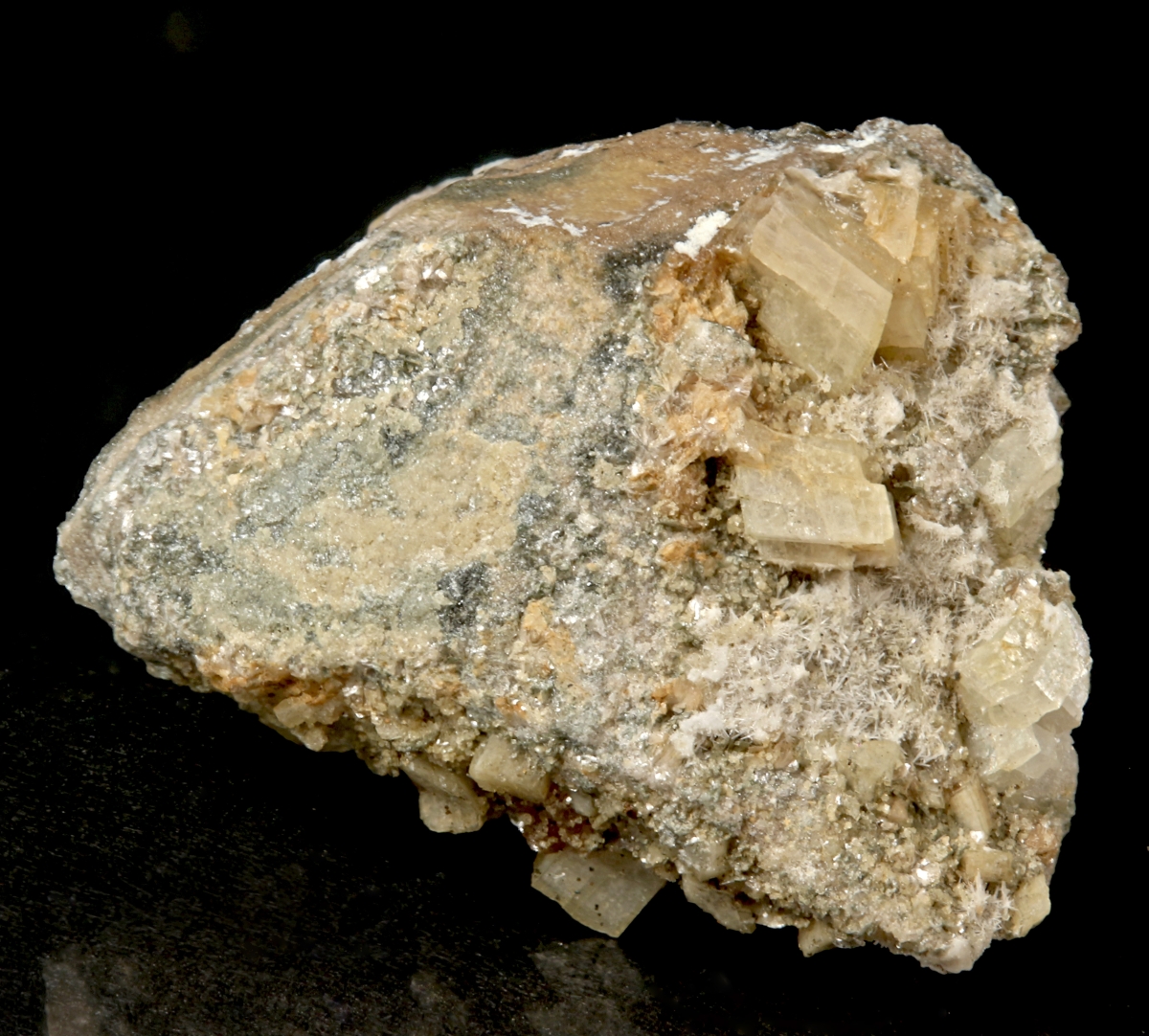 Strontianite & Dolomite