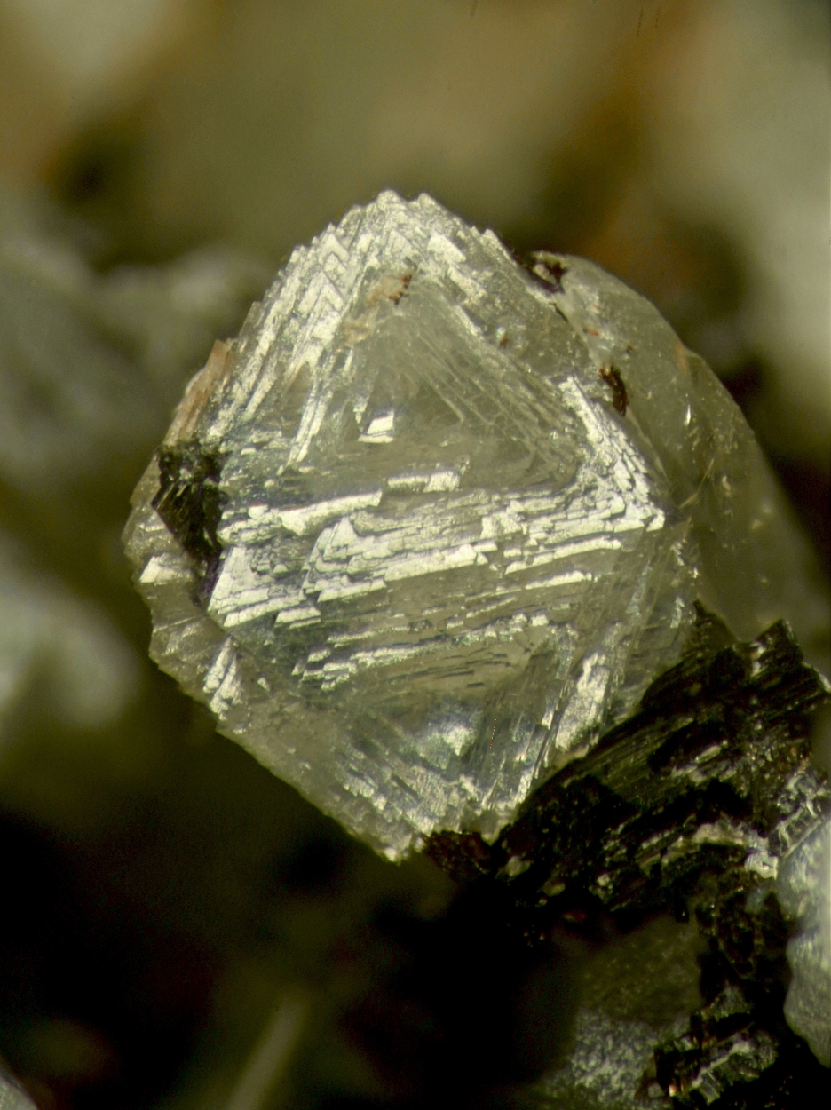 Hibschite On Pectolite