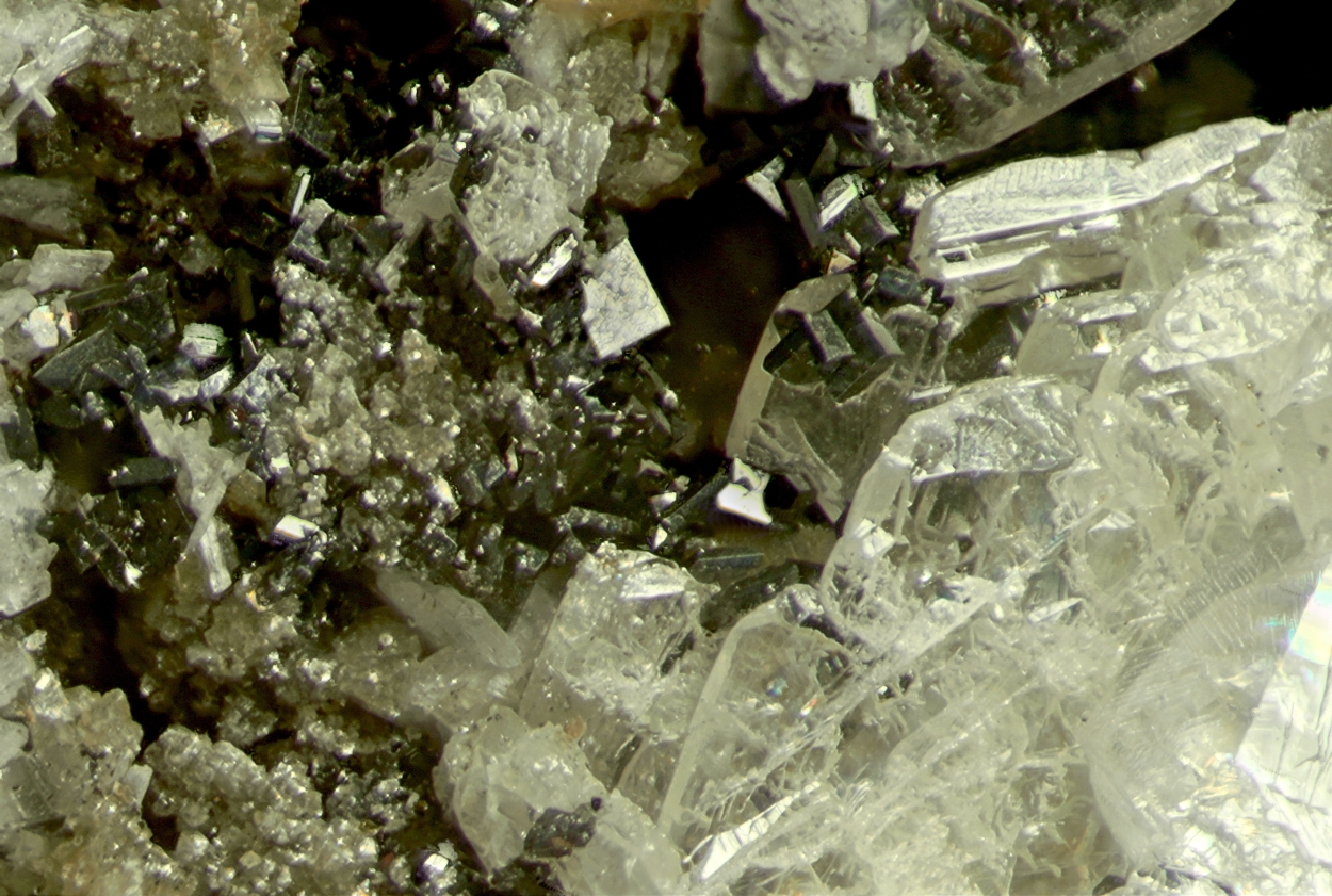 Anatase & Parisite-(Ce) Psm Donnayite Group With Catapleiite