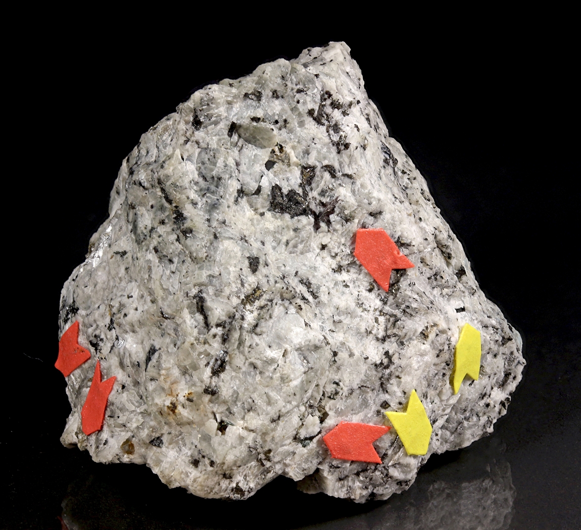 Aenigmatite With Elpidite Molybdenite & Gaidonnayite