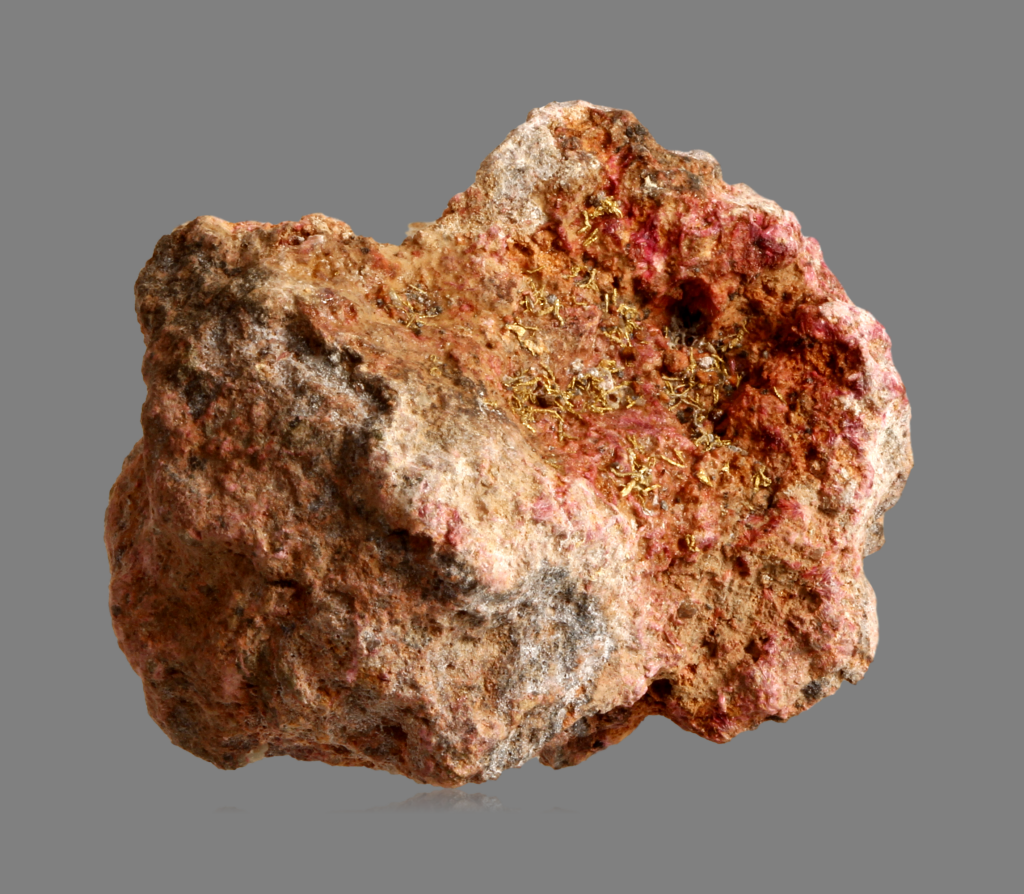 Gold On Erythrite