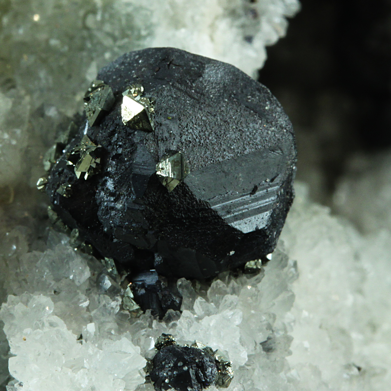 Sphalerite Var Marmatite & Pyrite