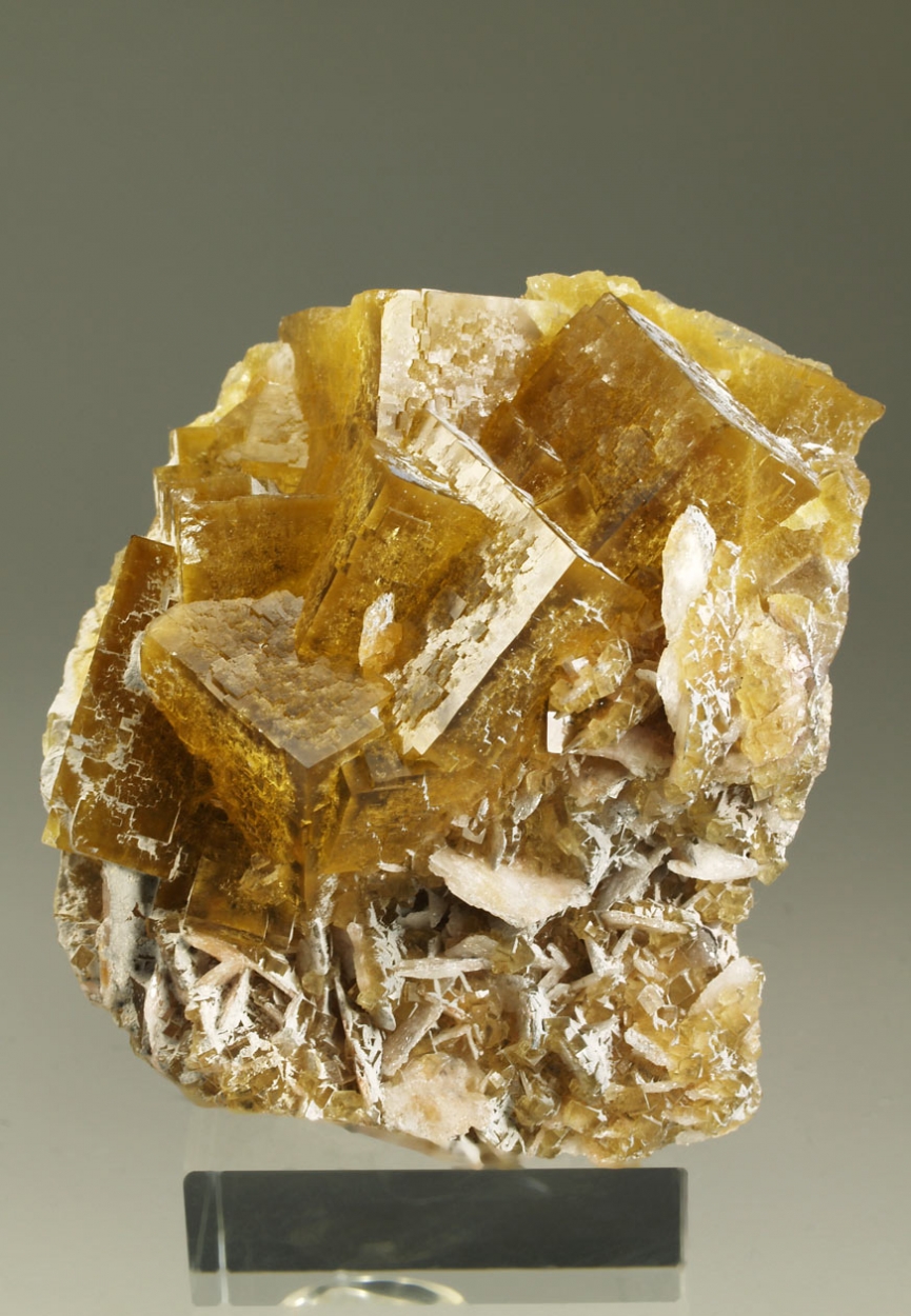 Fluorite With Baryte