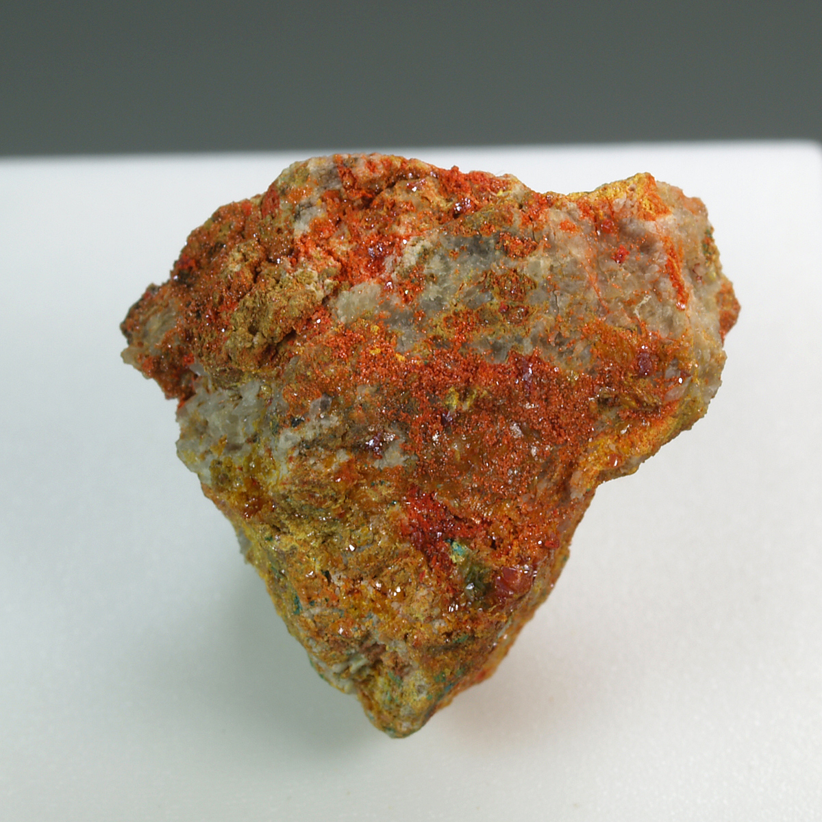 Iranite With Chromian Wulfenite