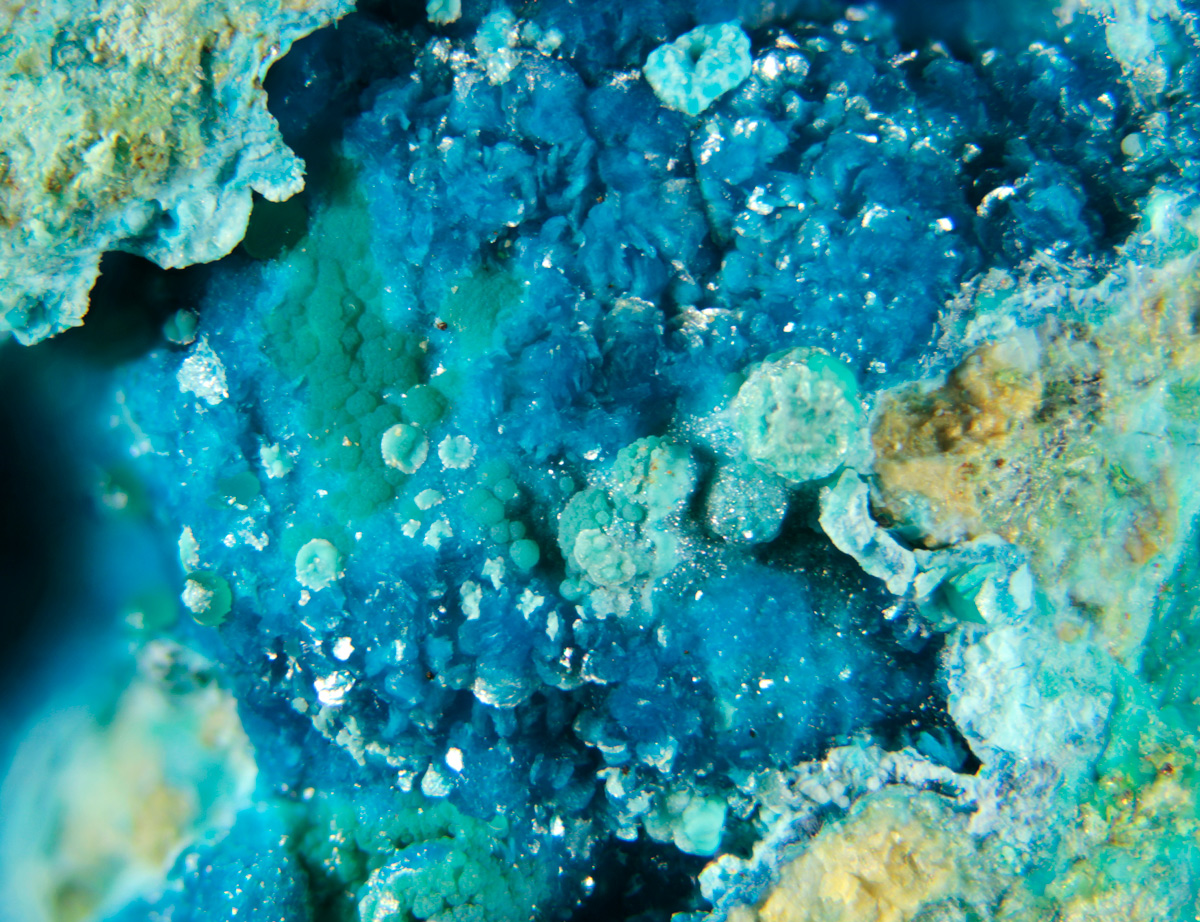Claraite Theisite & Azurite