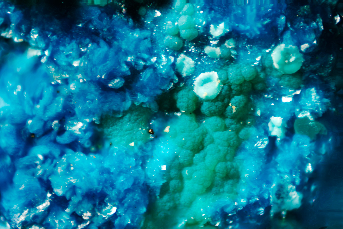 Claraite Theisite & Azurite