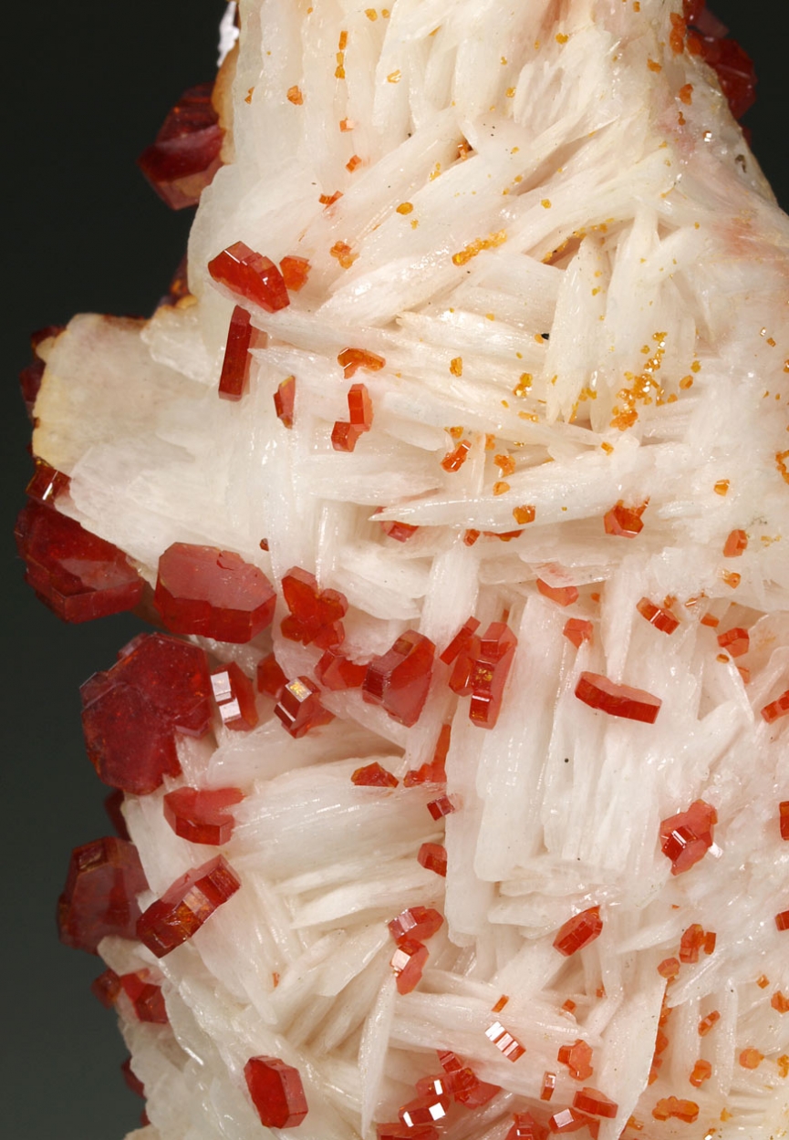 Vanadinite On Baryte