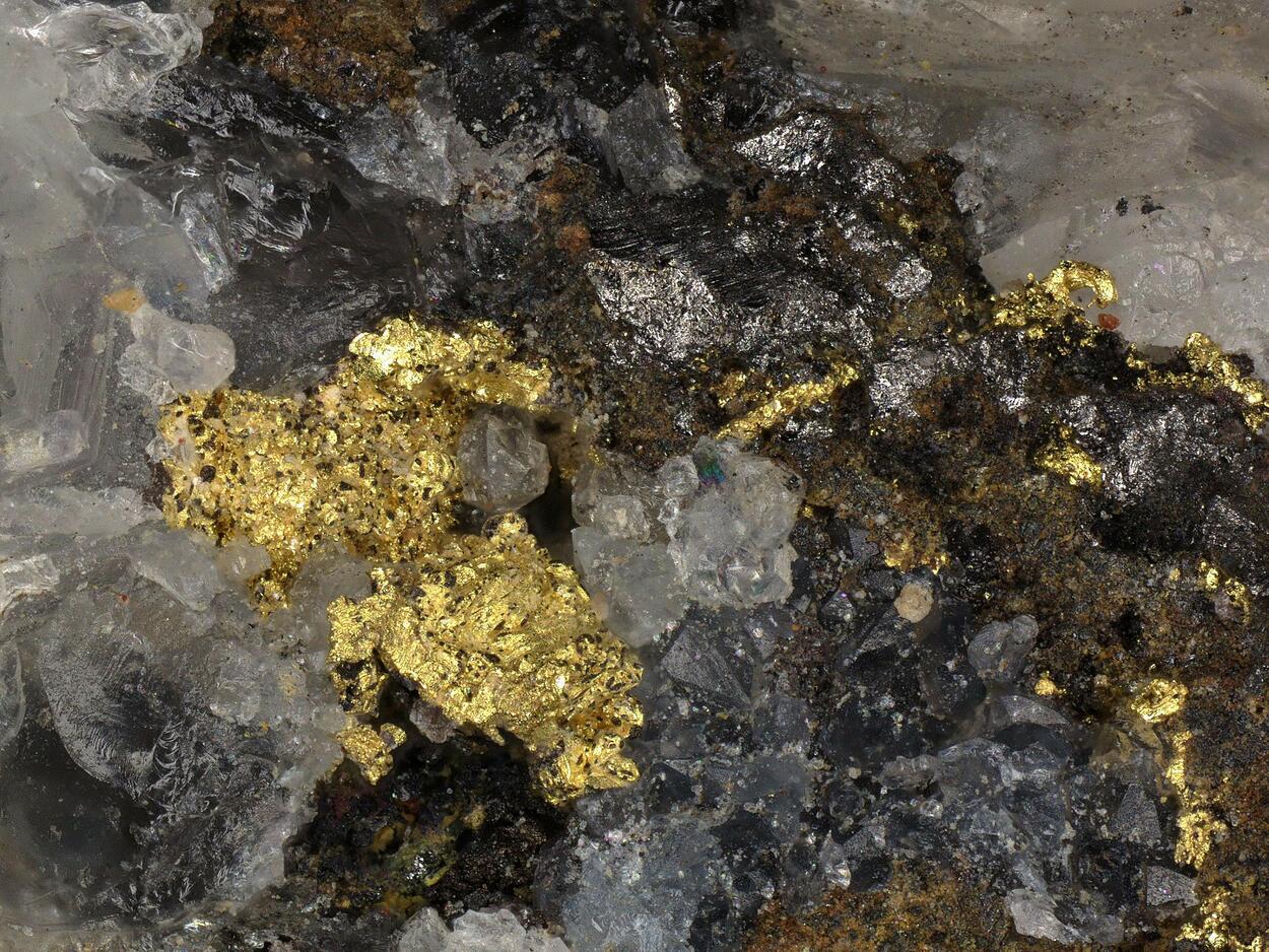 Gold With Coloradoite & Krennerite
