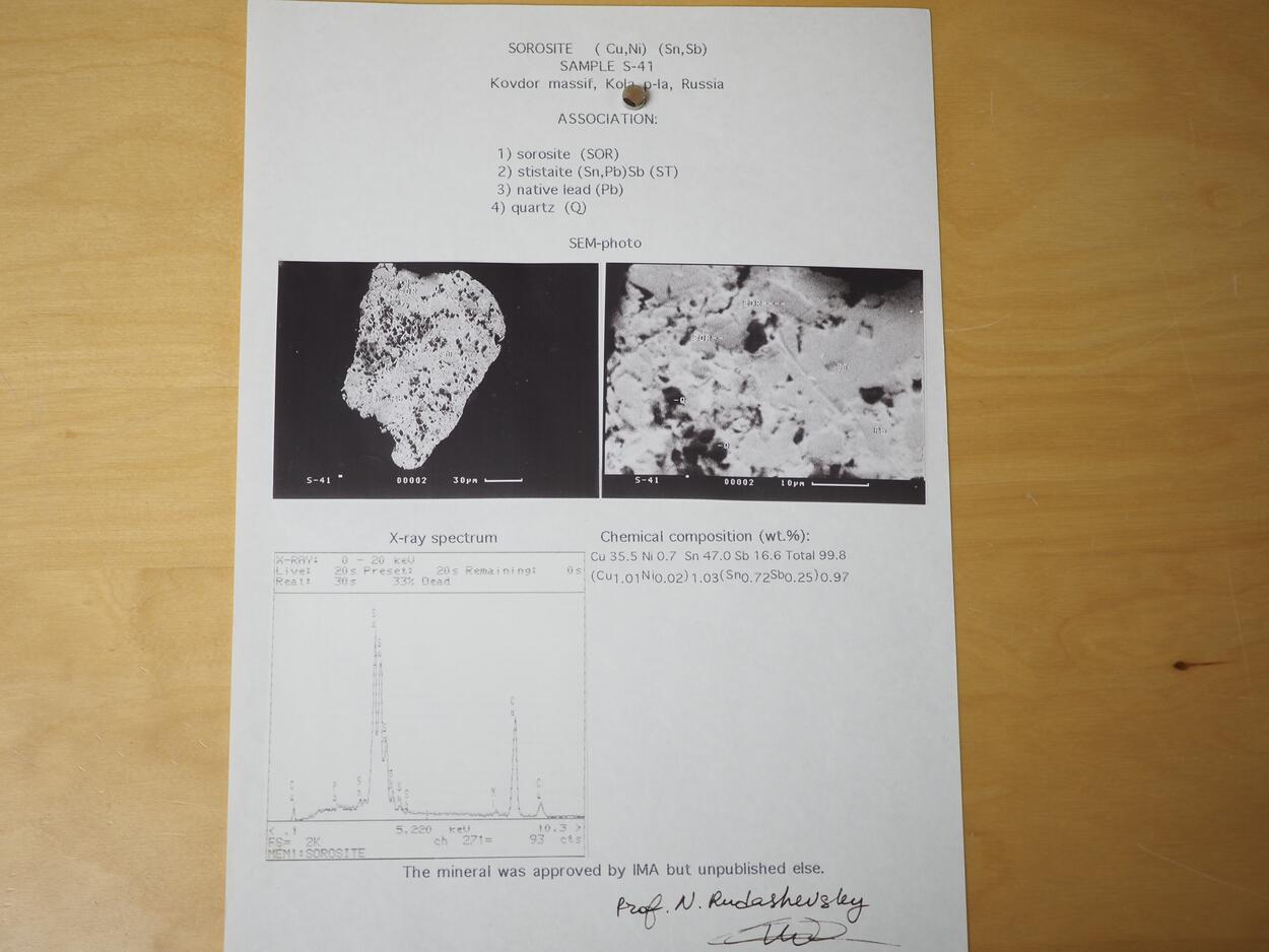 Sorosite
