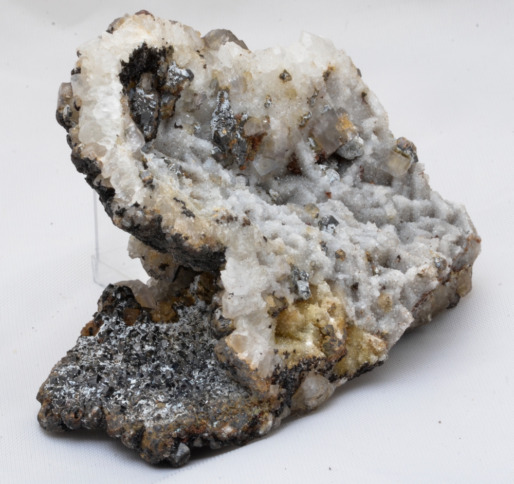 Quartz Psm Psm Fluorite With Sphalerite & Brianyoungite