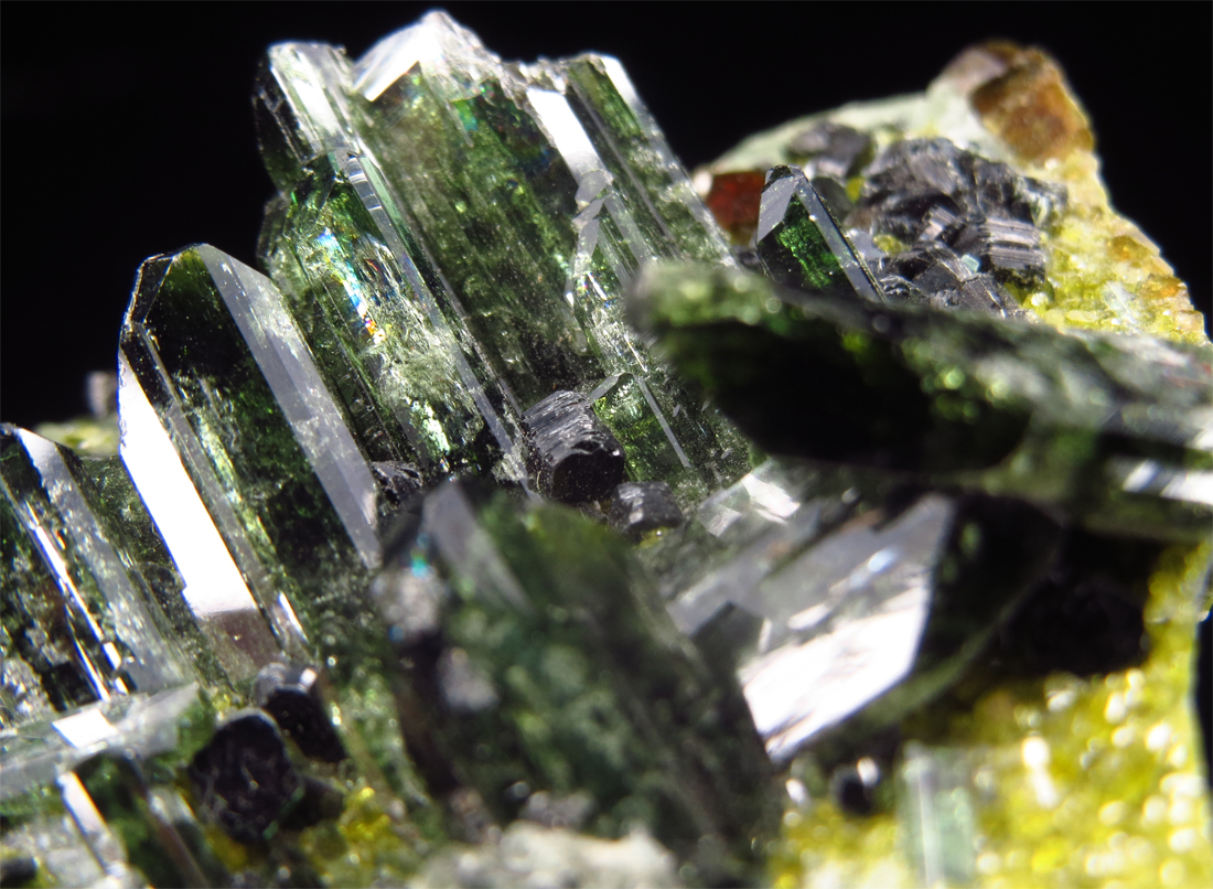 Epidote Clinochlore Diopside & Andradite