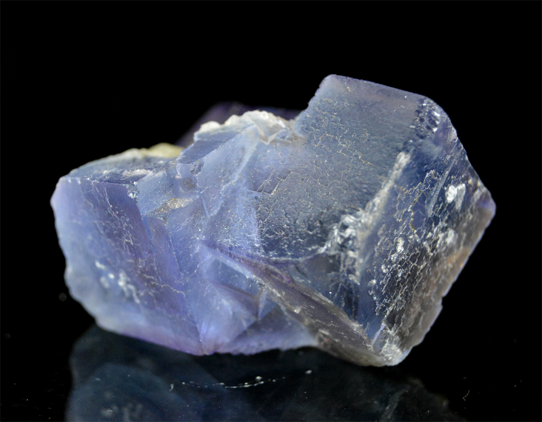 Fluorite With Calcite