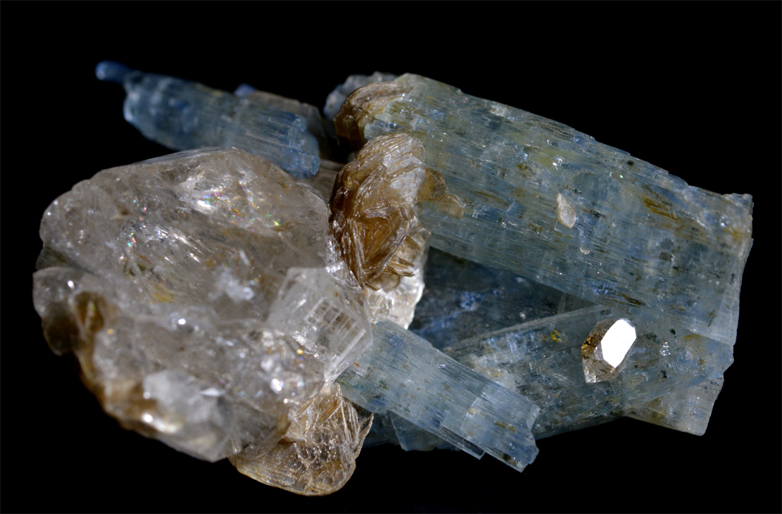 Beryl With Quartz & Mica