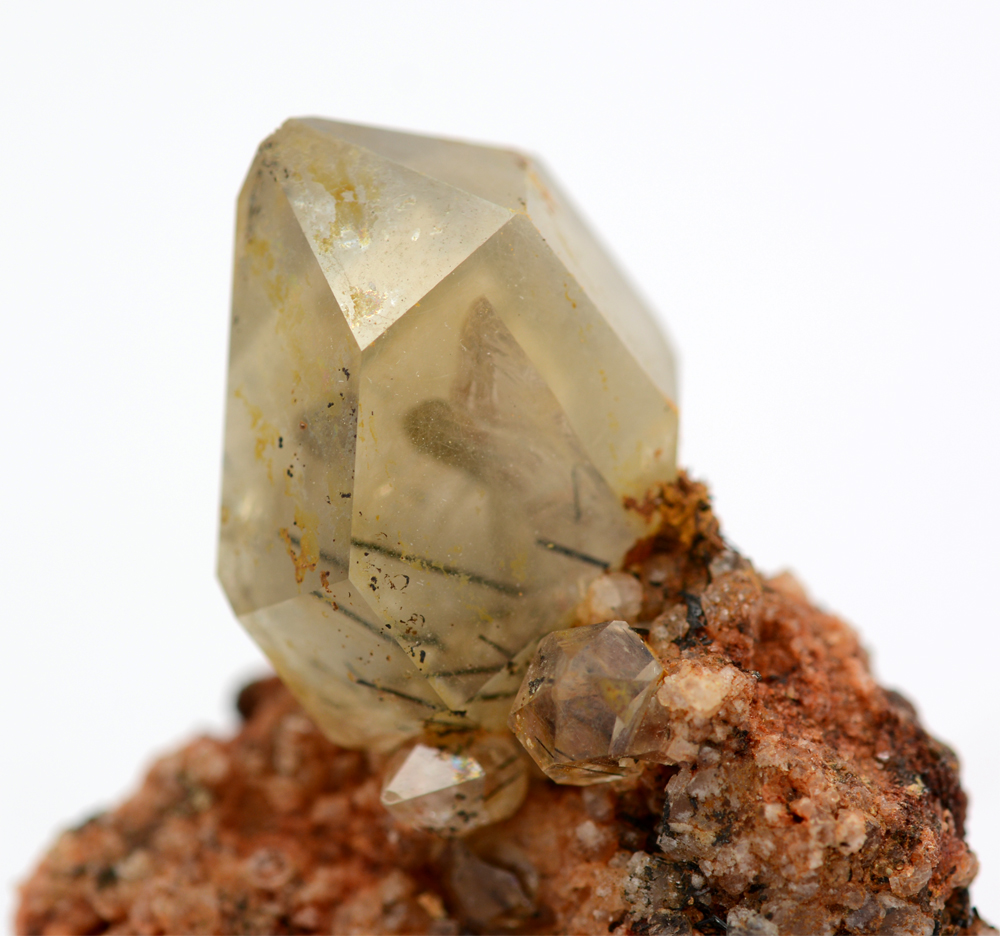 Quartz With Rutile Inclusions