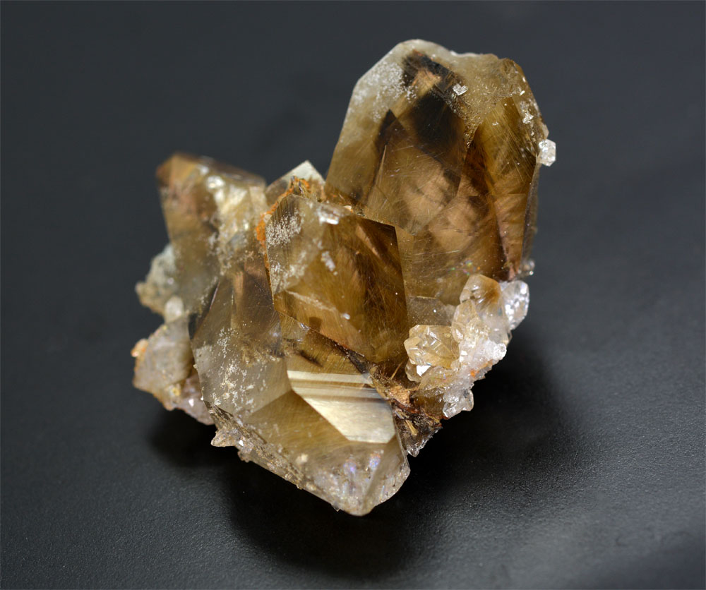 Quartz With Brookite & Rutile Inclusions