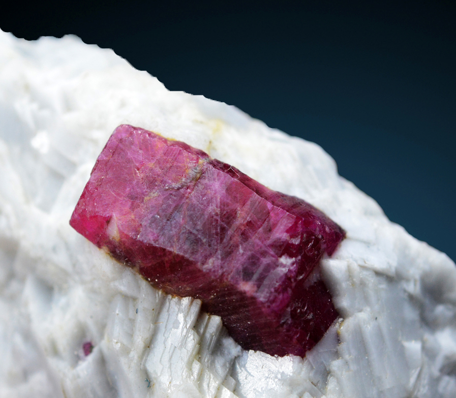 Ruby With Calcite