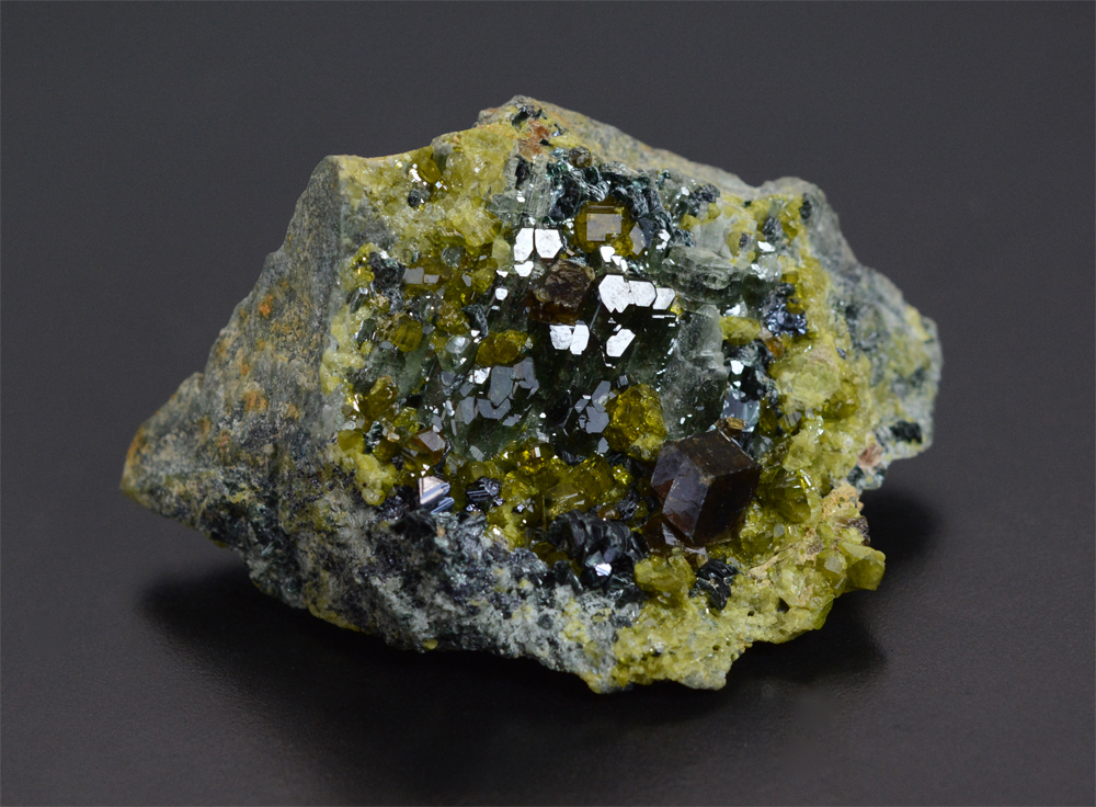 Diopside With Andradite