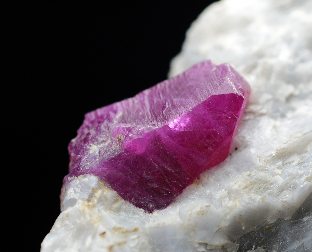 Ruby With Calcite