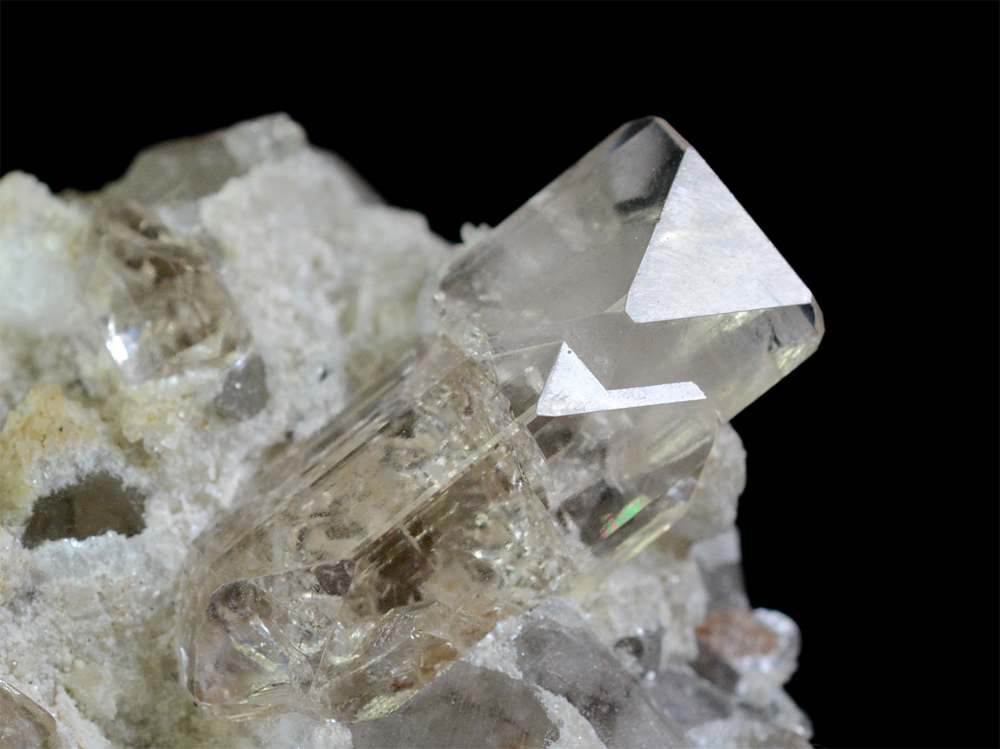 Topaz With Quartz