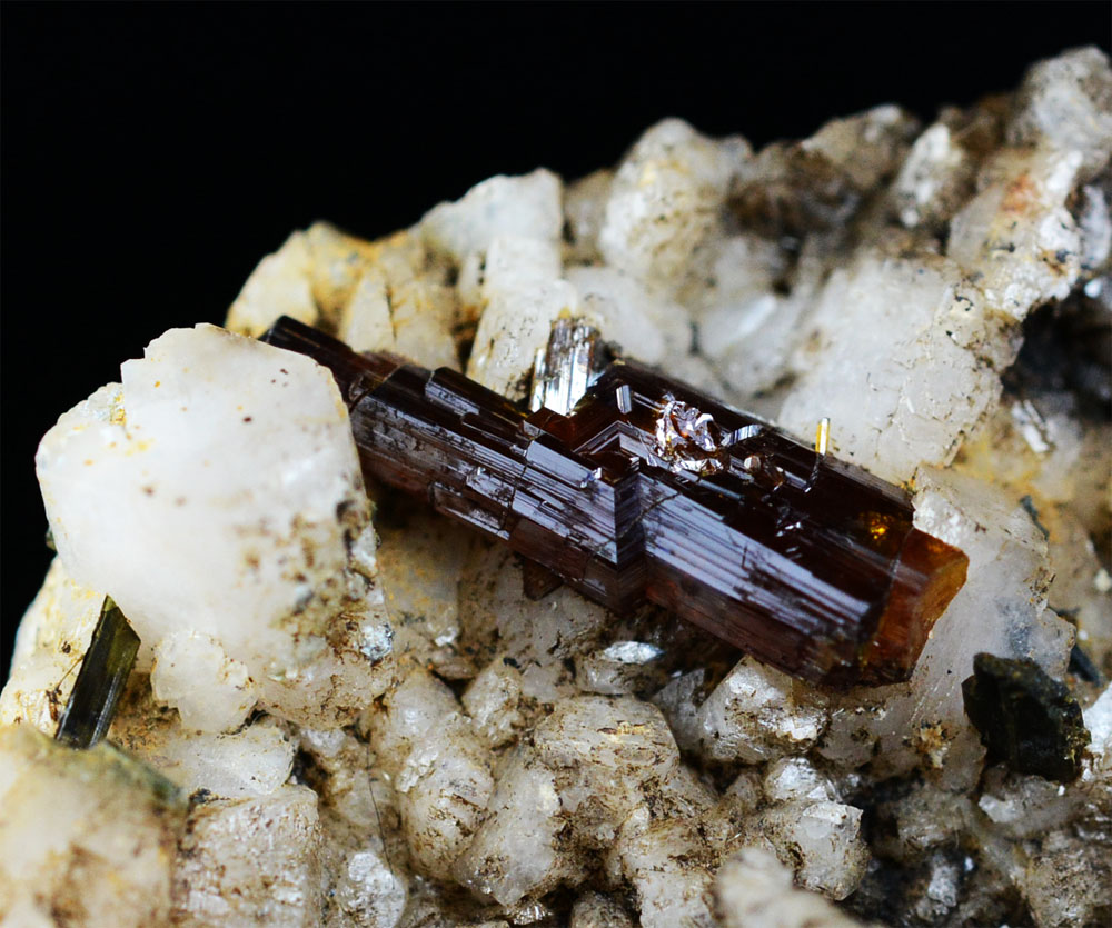 Rutile With Aegirine