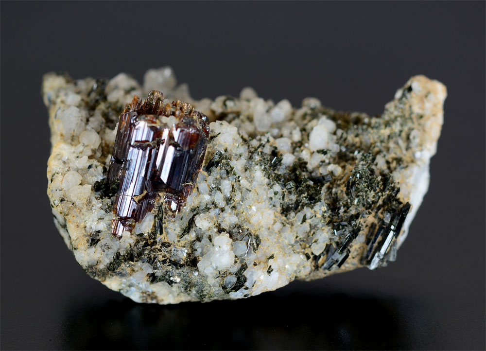 Rutile With Aegirine