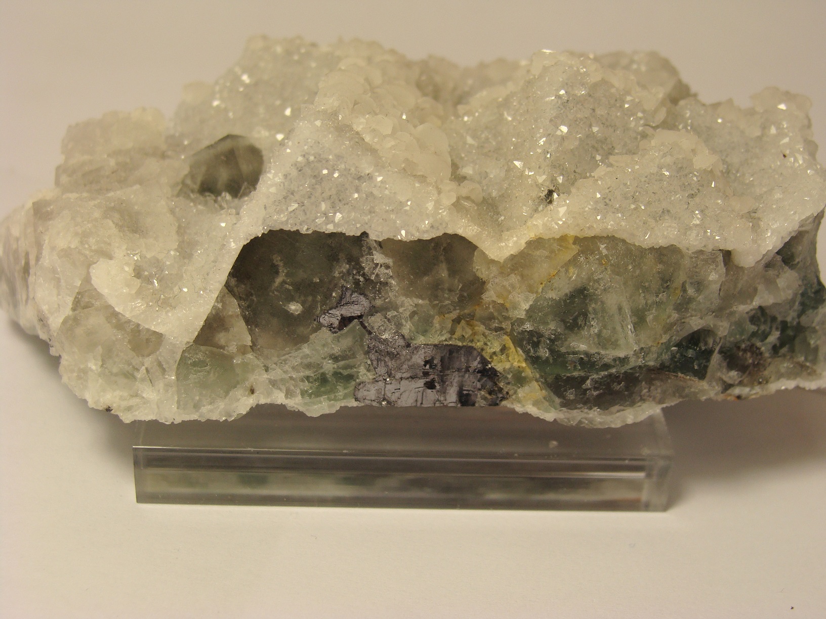 Quartz Calcite & Fluorite