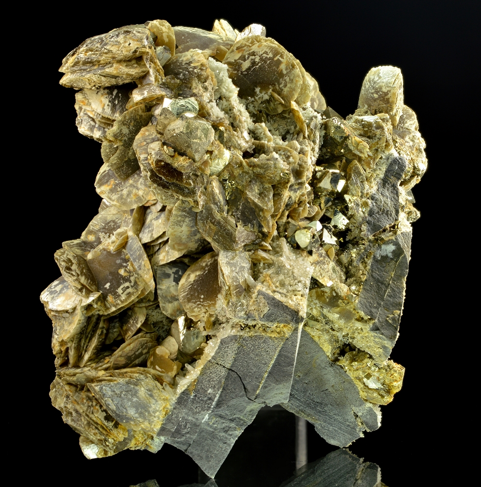 Siderite & Pyrite With Quartz