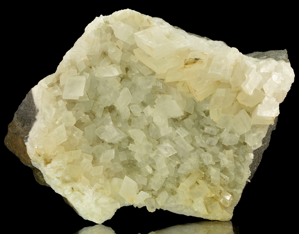 Calcite With Faden Quartz