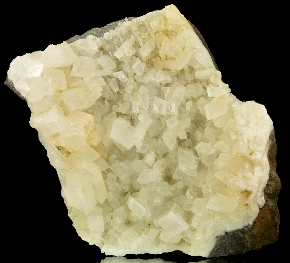 Calcite With Faden Quartz