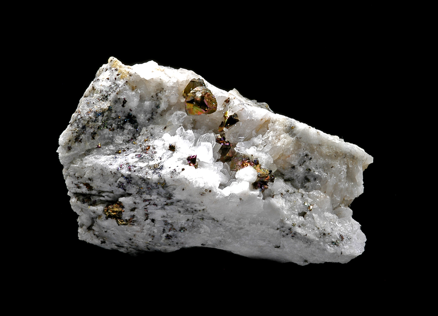 Chalcopyrite & Quartz