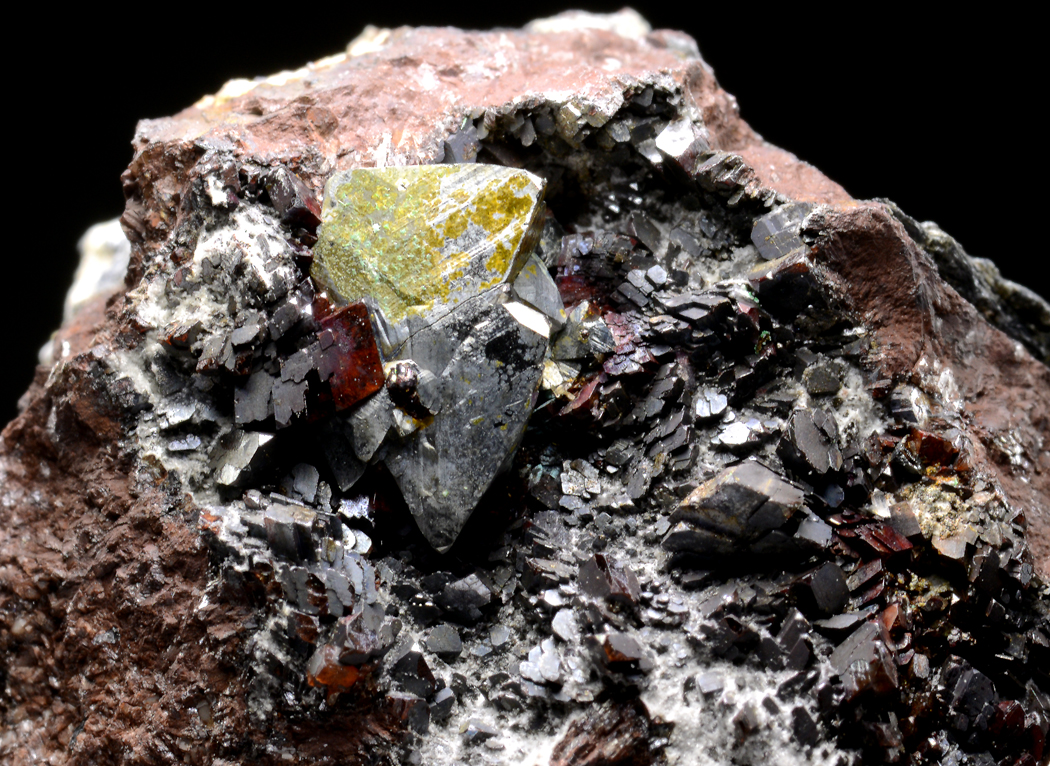 Tetrahedrite & Siderite