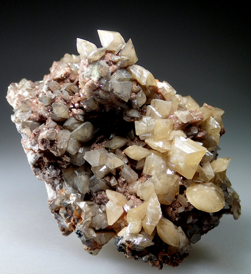 Wulfenite On Dolomite