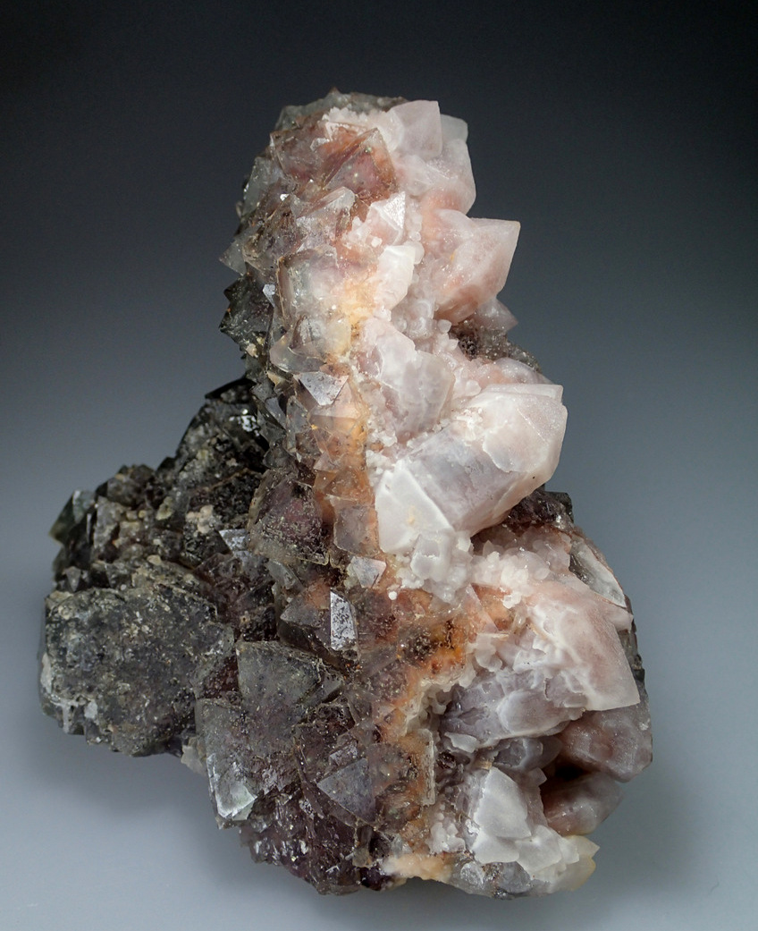 Pyrite Inclusions In Fluorite & Quartz