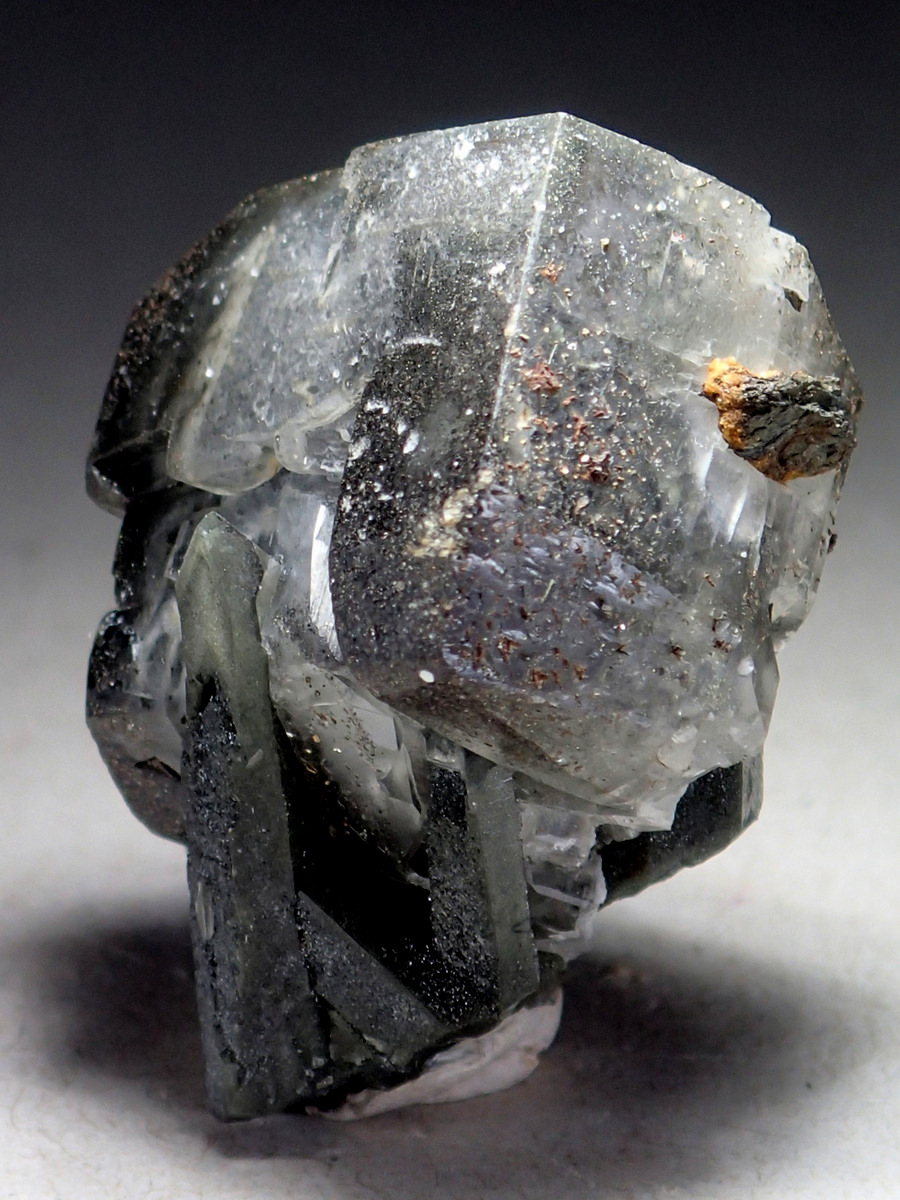Quartz & Calcite With Pyrite & Chlorite Inclusions