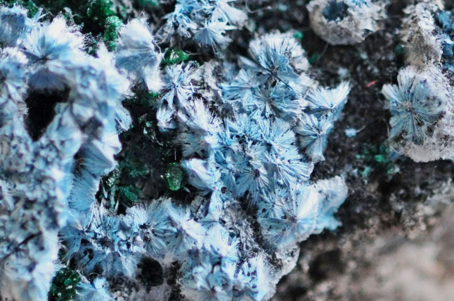 Plancheite & Dioptase