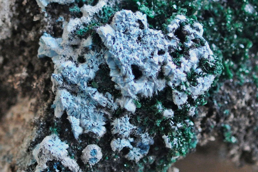 Plancheite & Dioptase