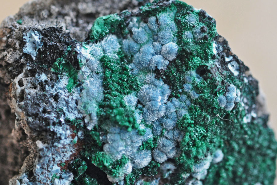 Plancheite & Dioptase