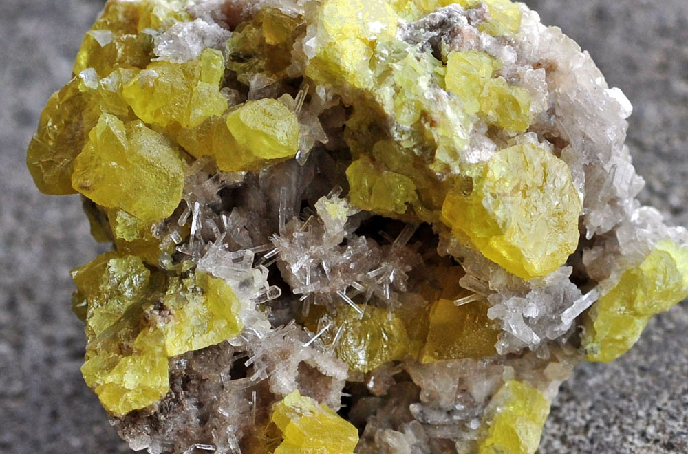 Native Sulphur & Celestine