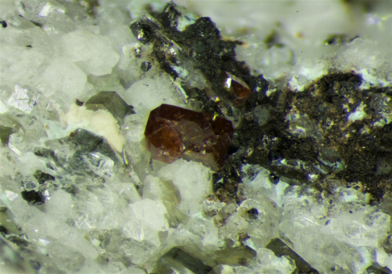 Synchysite-(Ce) Cervandonite-(Ce) & Anatase